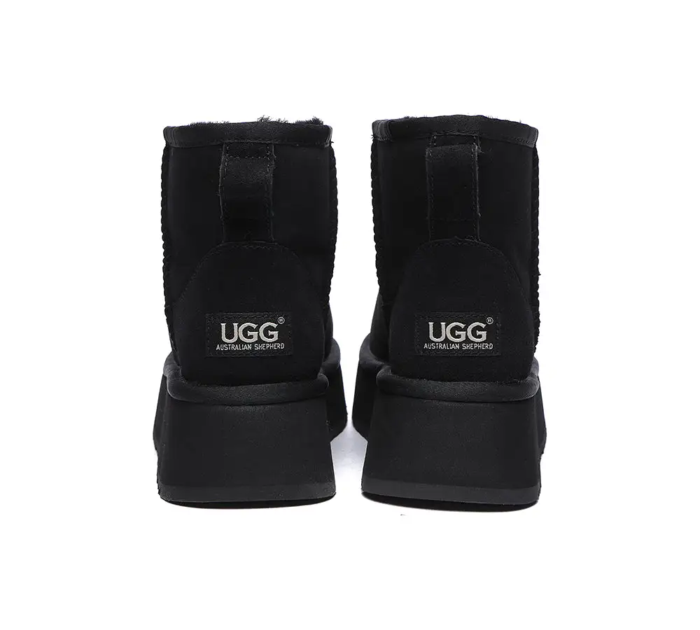 UGG Australian Shepherd Ugg Mini Platform Ugg Boots Thick Bottom Mini Classic