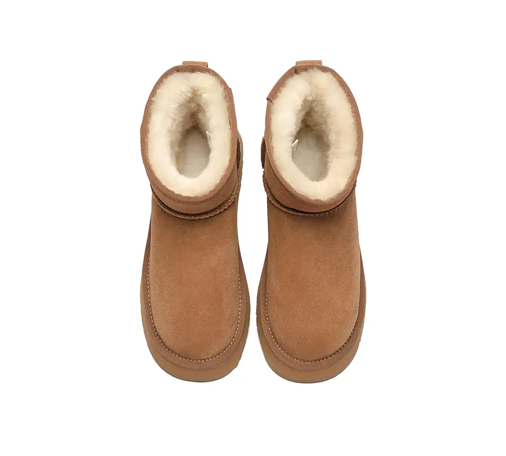 UGG Australian Shepherd Ugg Mini Platform Ugg Boots Thick Bottom Mini Classic