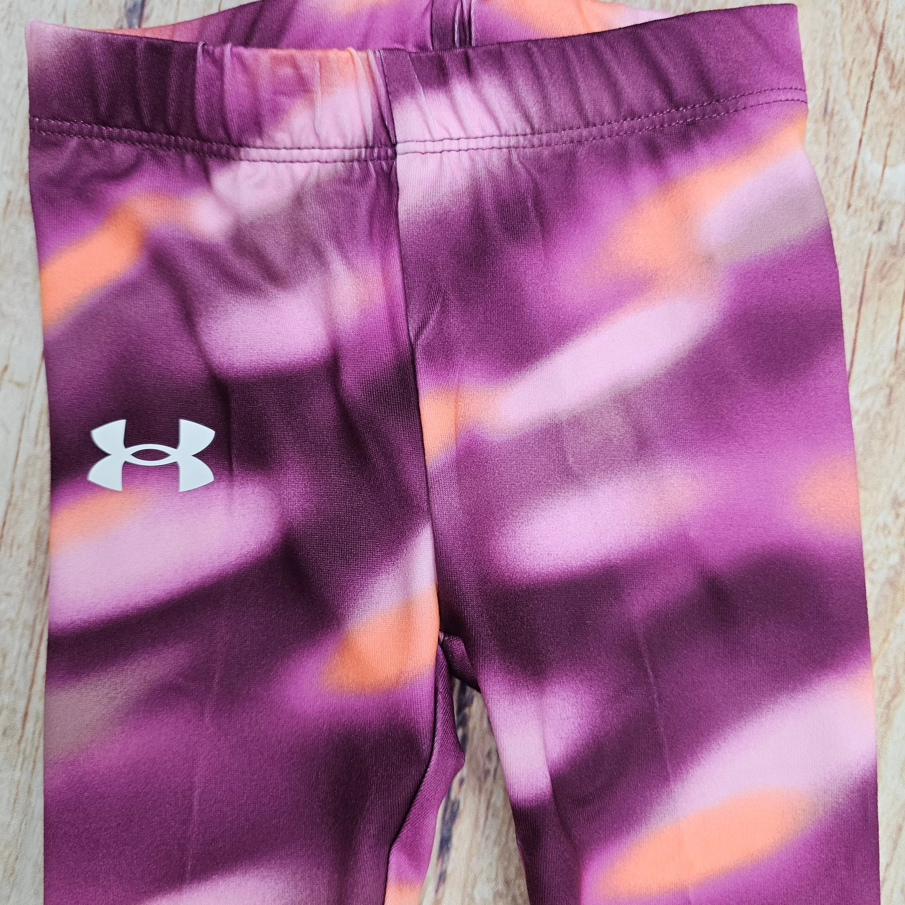 UNDER ARMOUR GIRLS PRINTED LS LEGGING SET-681