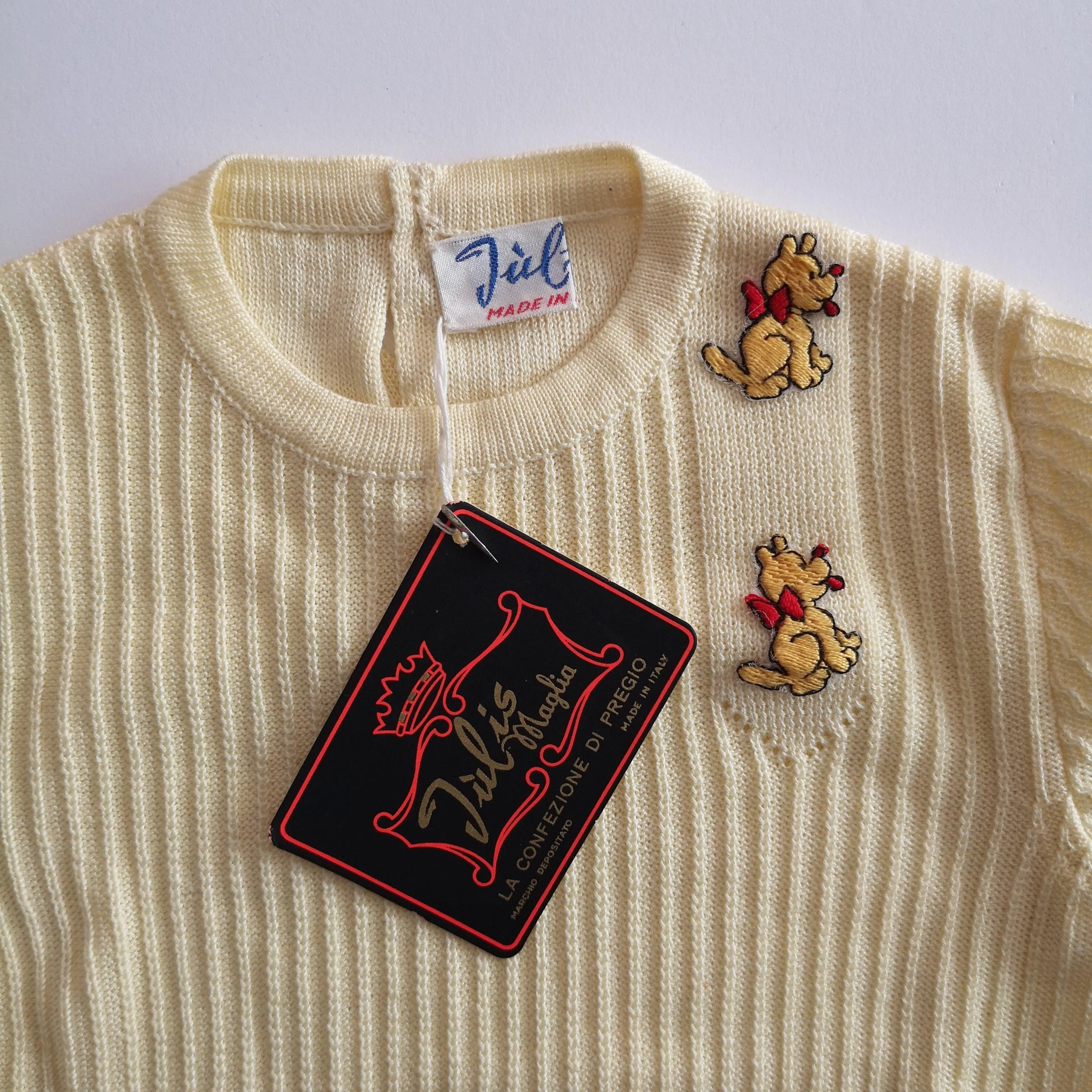 [Unworn] VINTAGE baby sweater (dead stock)