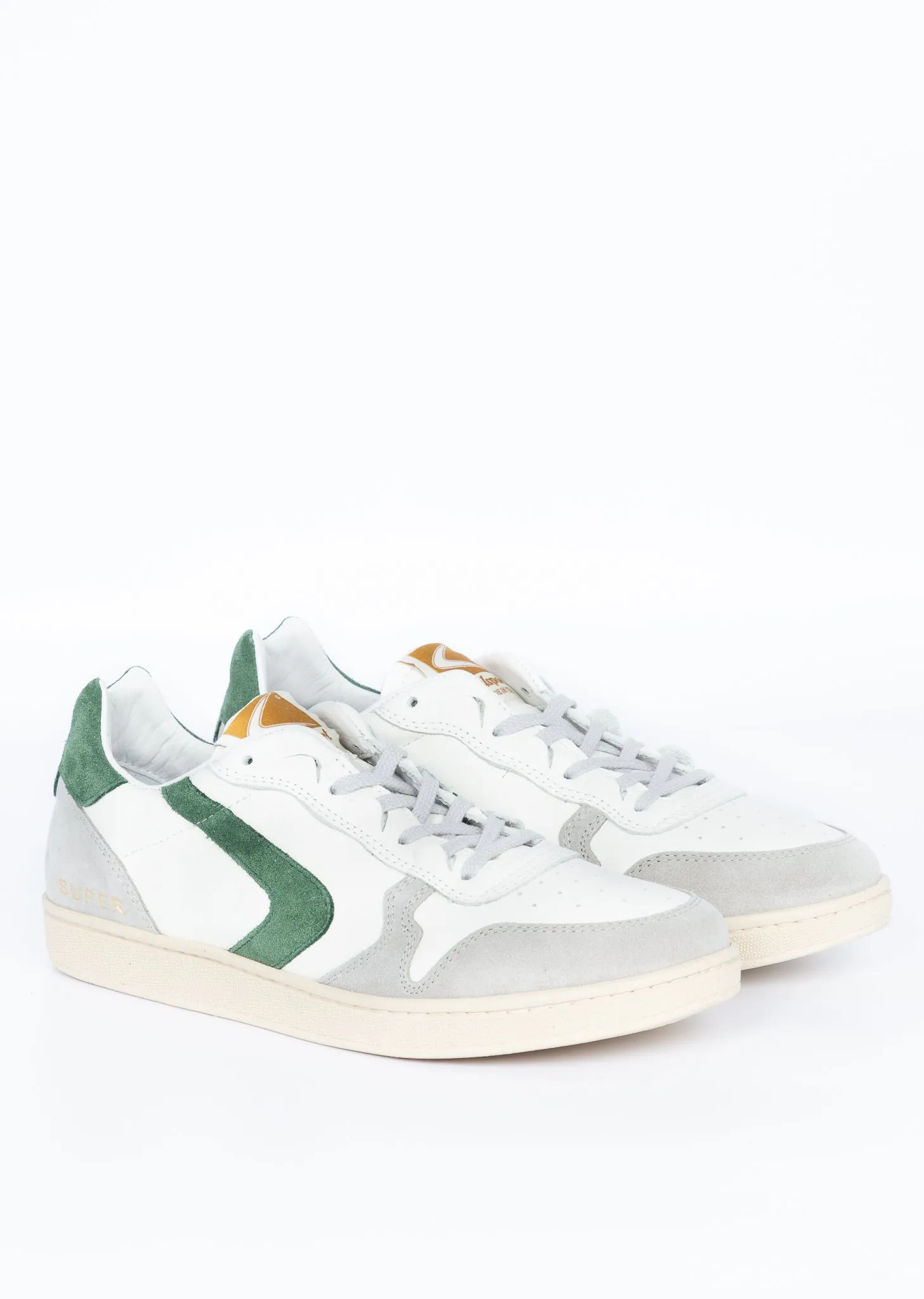 Valsport Scarpa Super Suede Bianco/verde Uomo