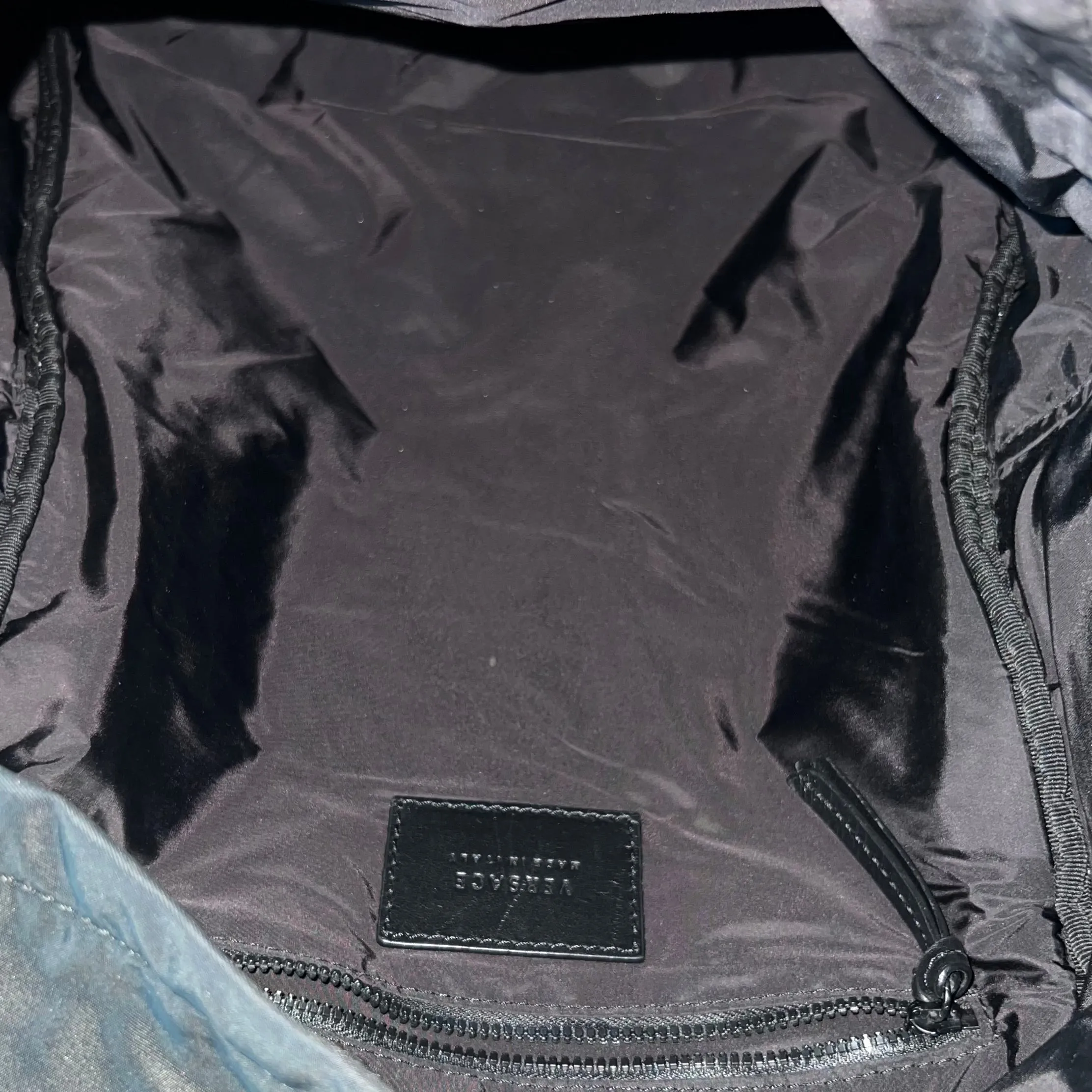 Versace Logo Nylon Backpack