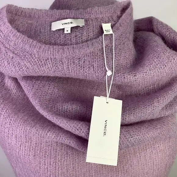 Vince NWTLavender Mohair Blend Sweater