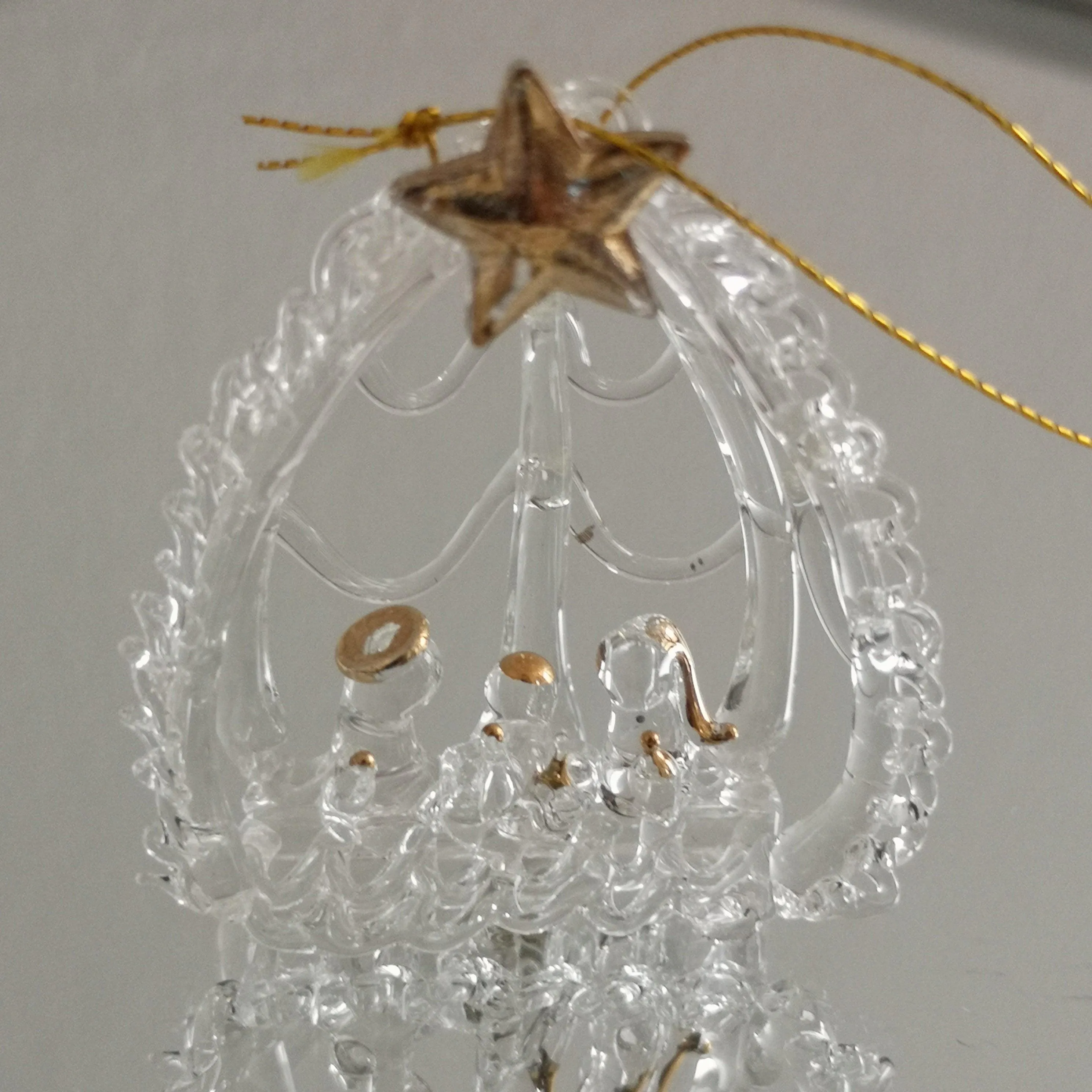 Vintage christmas ornamt A