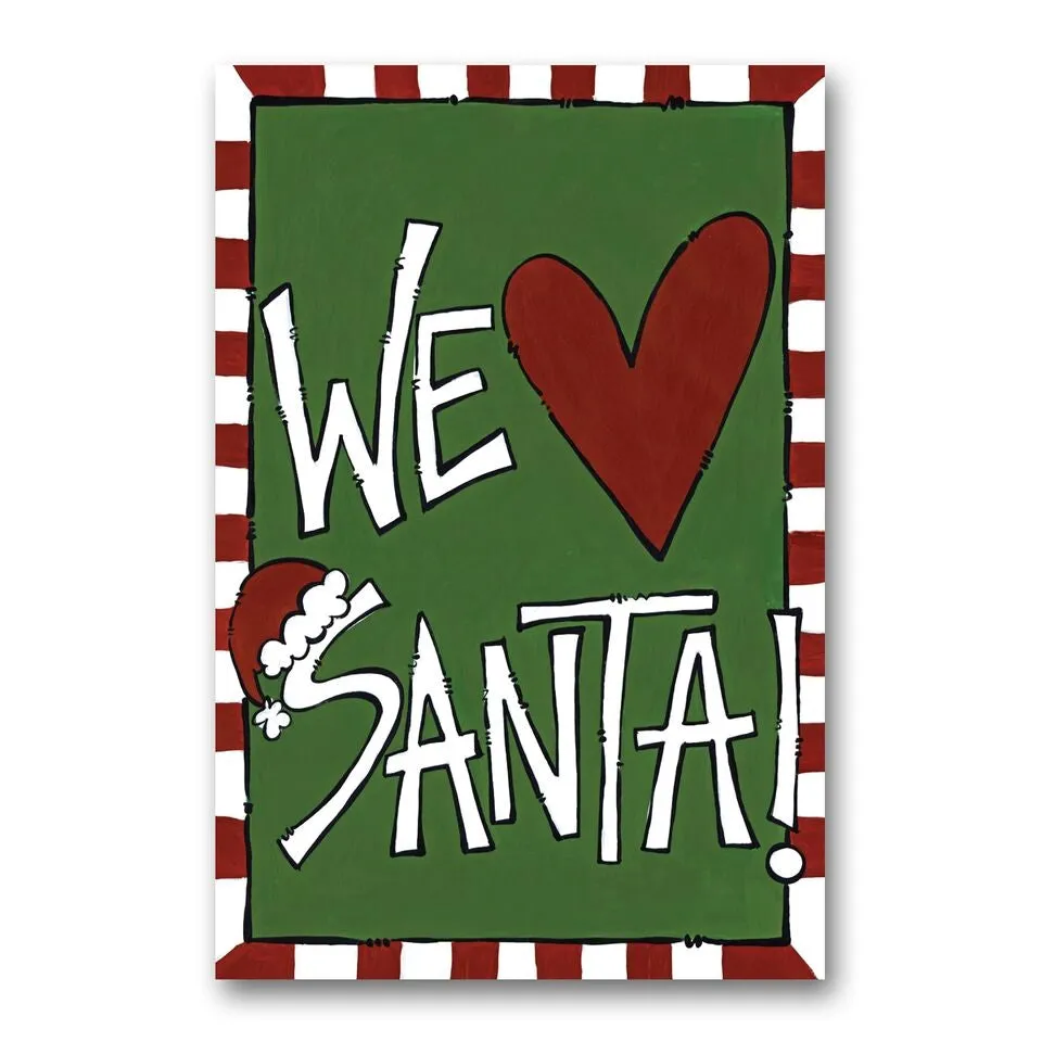 We Love Santa Flag