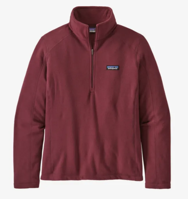 Women's Patagonia Micro D 1/4 Zip Fleece Pullover