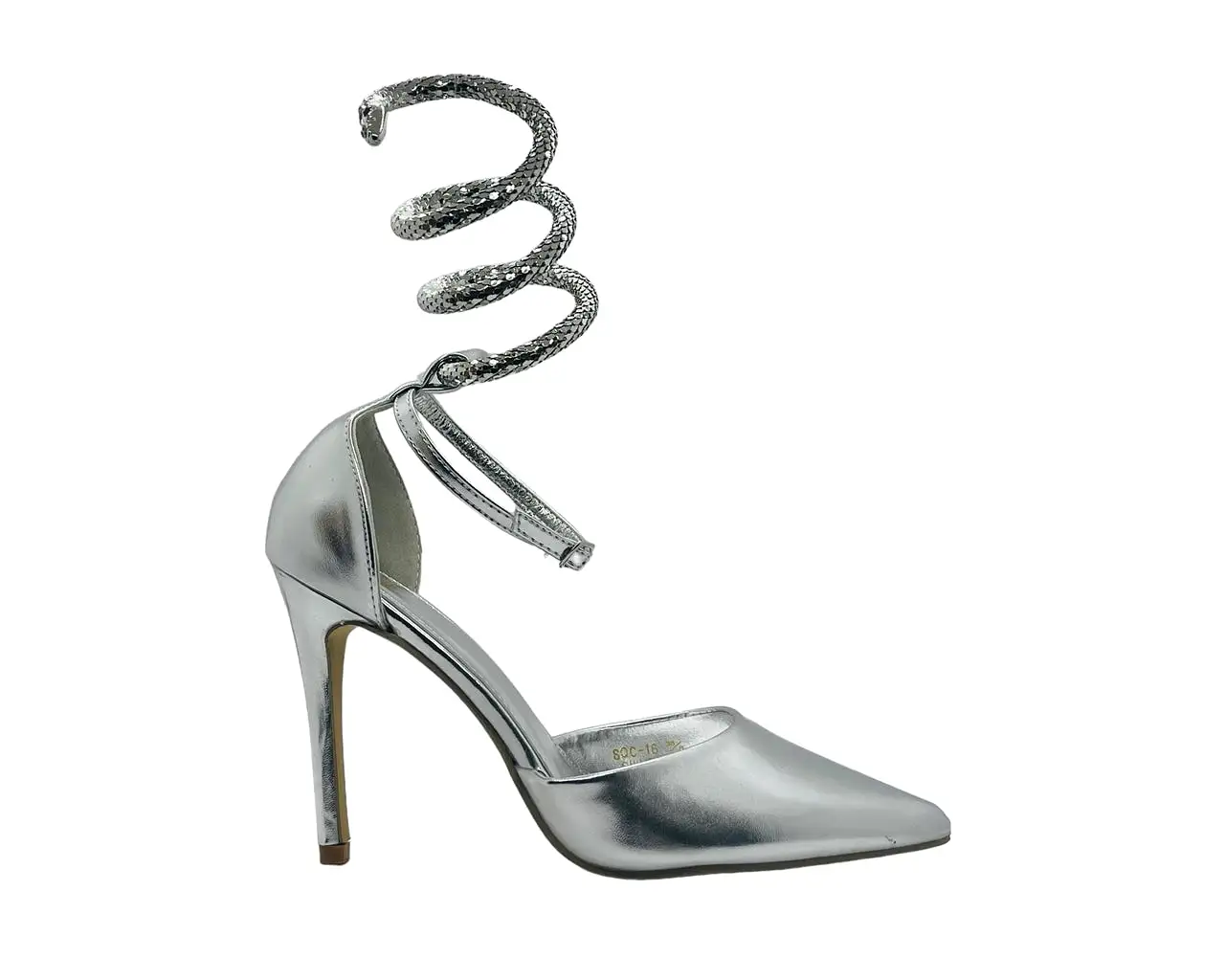 Women's Stiletto Heel Snake Head Spiral Shoes