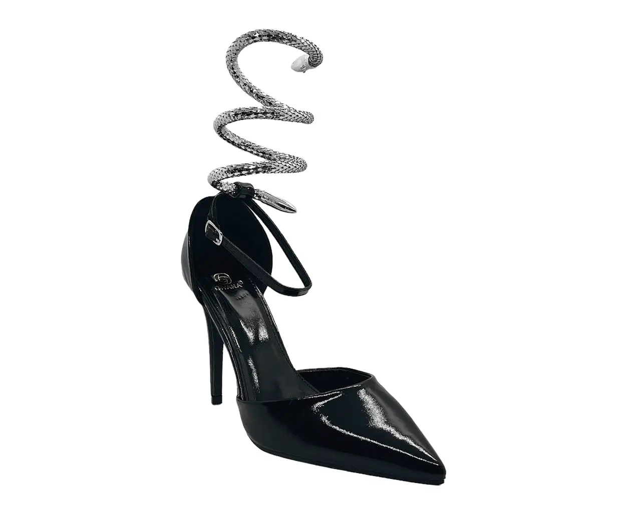 Women's Stiletto Heel Snake Head Spiral Shoes