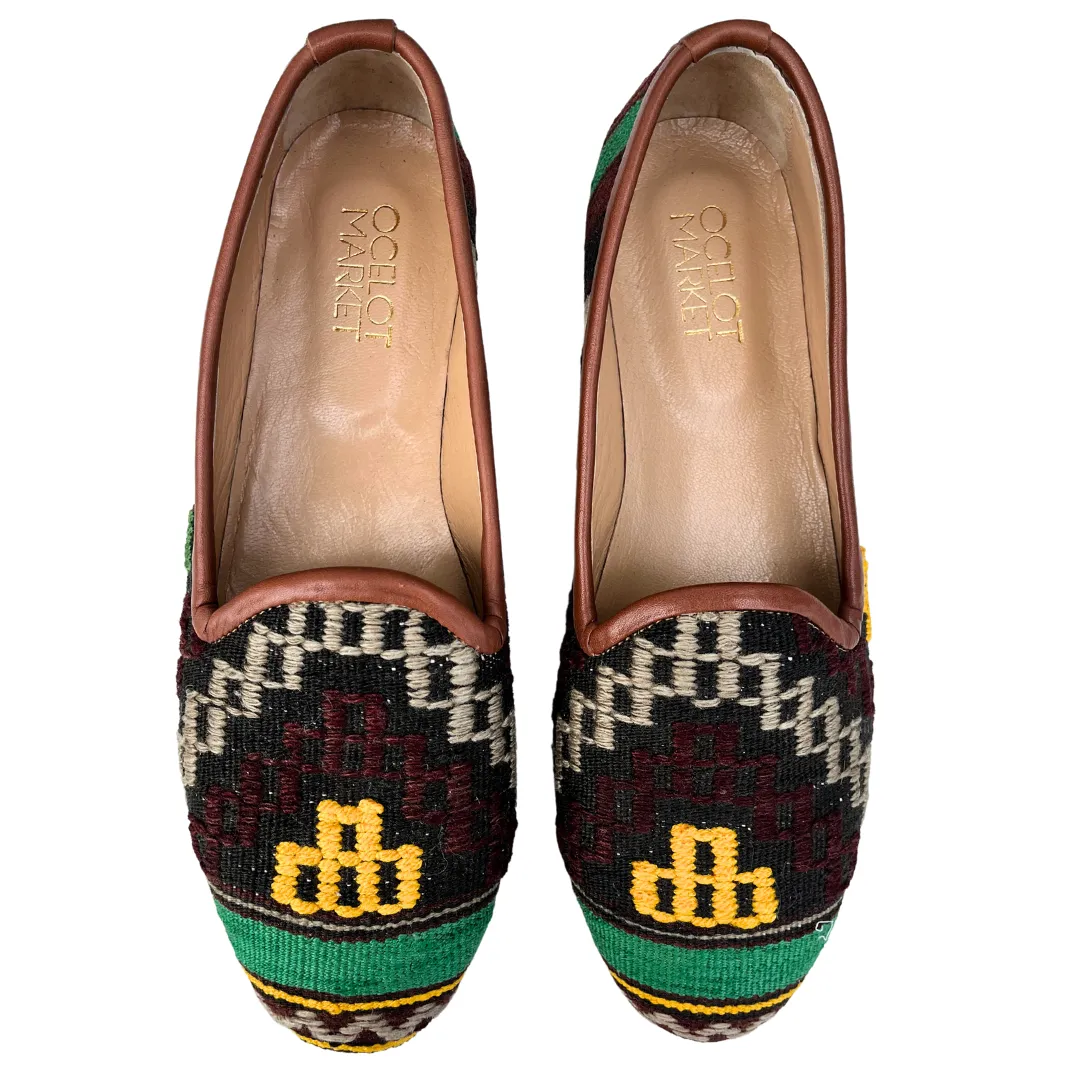 Women's Turkish Kilim Loafer 11