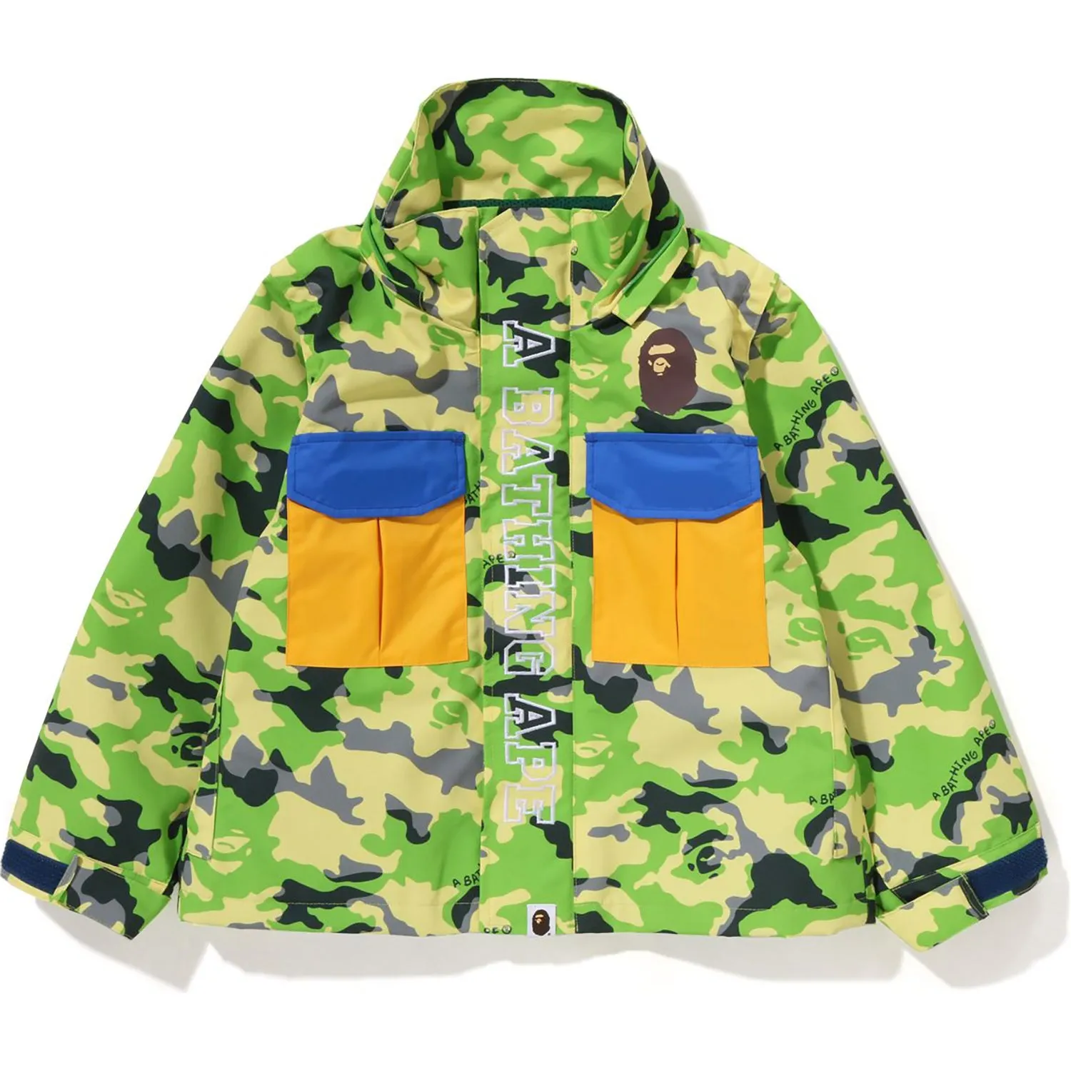 WOODLAND CAMO 4WAY HOODIE JACKET KIDS