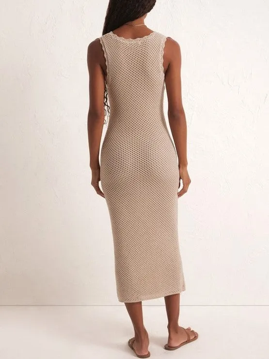 Z SUPPLY Ibiza Crochet Sweater Dress