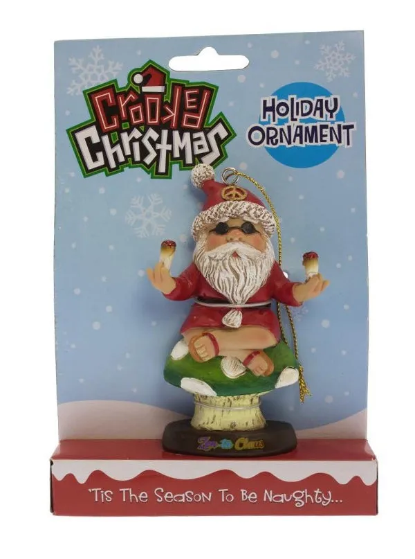 Zen-Ta Claus Holiday Ornament